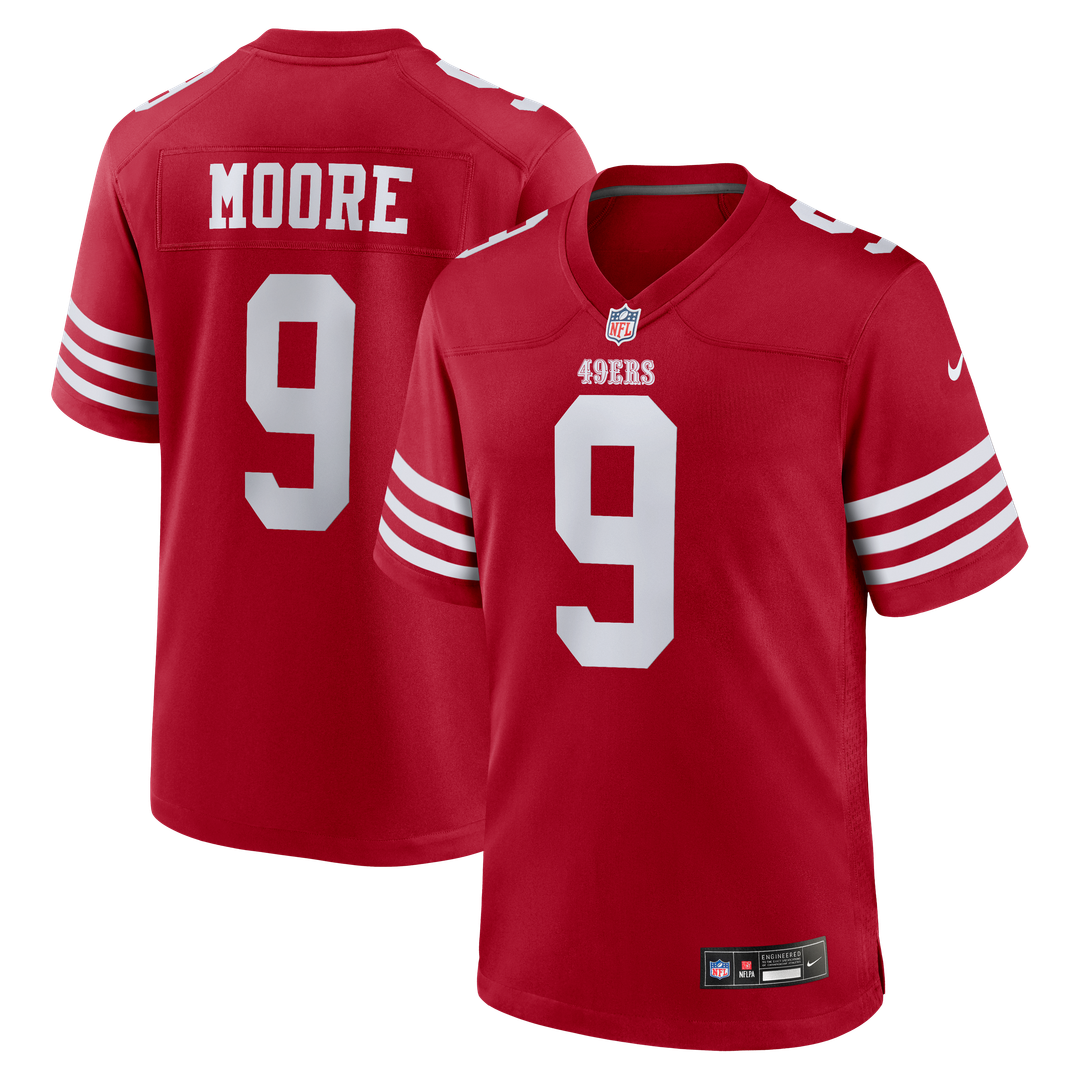 Men's San Francisco 49ers Skyy Moore Nike Scarlet Team Game product image 1