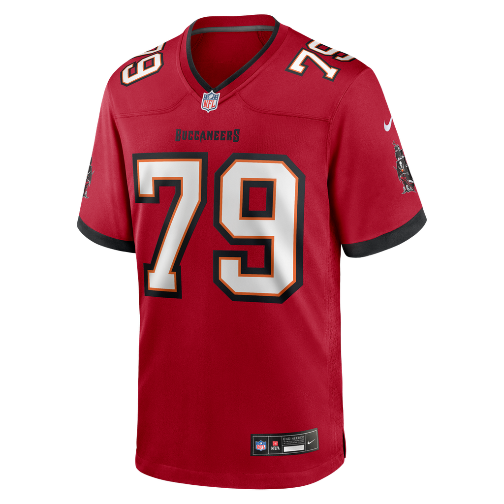 Men's Tampa Bay Buccaneers Elijah Klein Nike Red Game Jersey product image 2