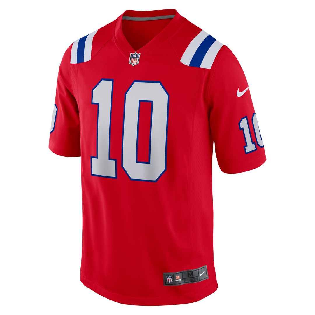 Men's New England Patriots Drake Maye Nike Navy Player Game product image 30