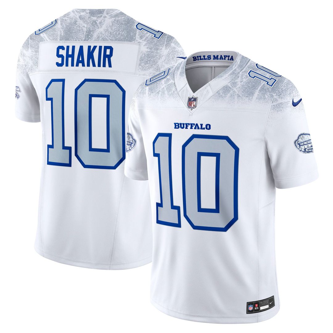 Men's Buffalo Bills Khalil Shakir Nike White Rivalries product image 1
