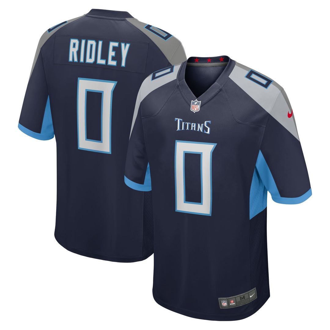 Men's Tennessee Titans Calvin Ridley Nike Navy Game Player product image 7