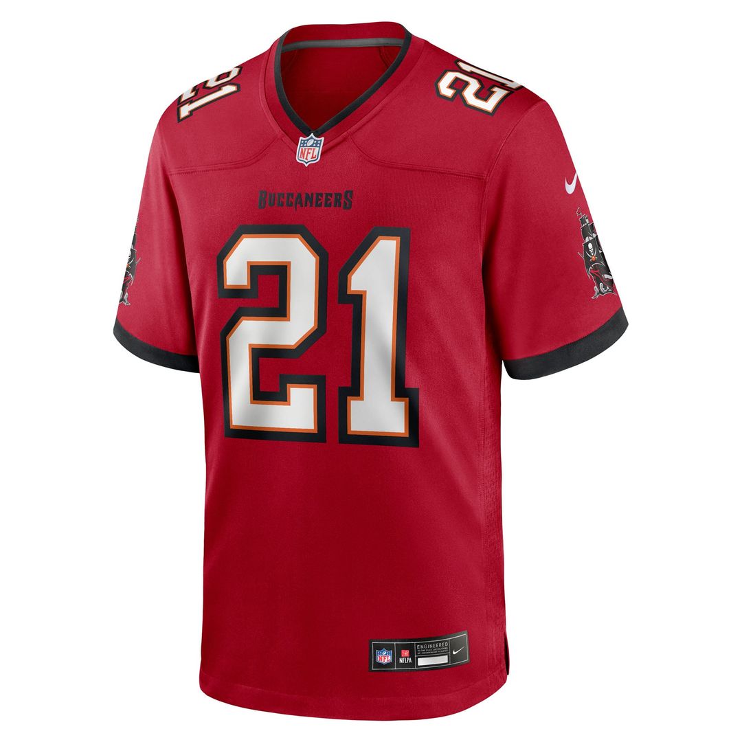 Men's Tampa Bay Buccaneers Benjamin Morrison Nike Red Team product image 2