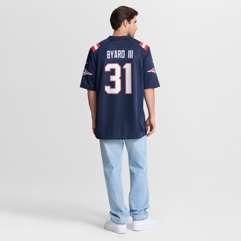 Men's New England Patriots Kevin Byard III Nike Navy Team product image 3