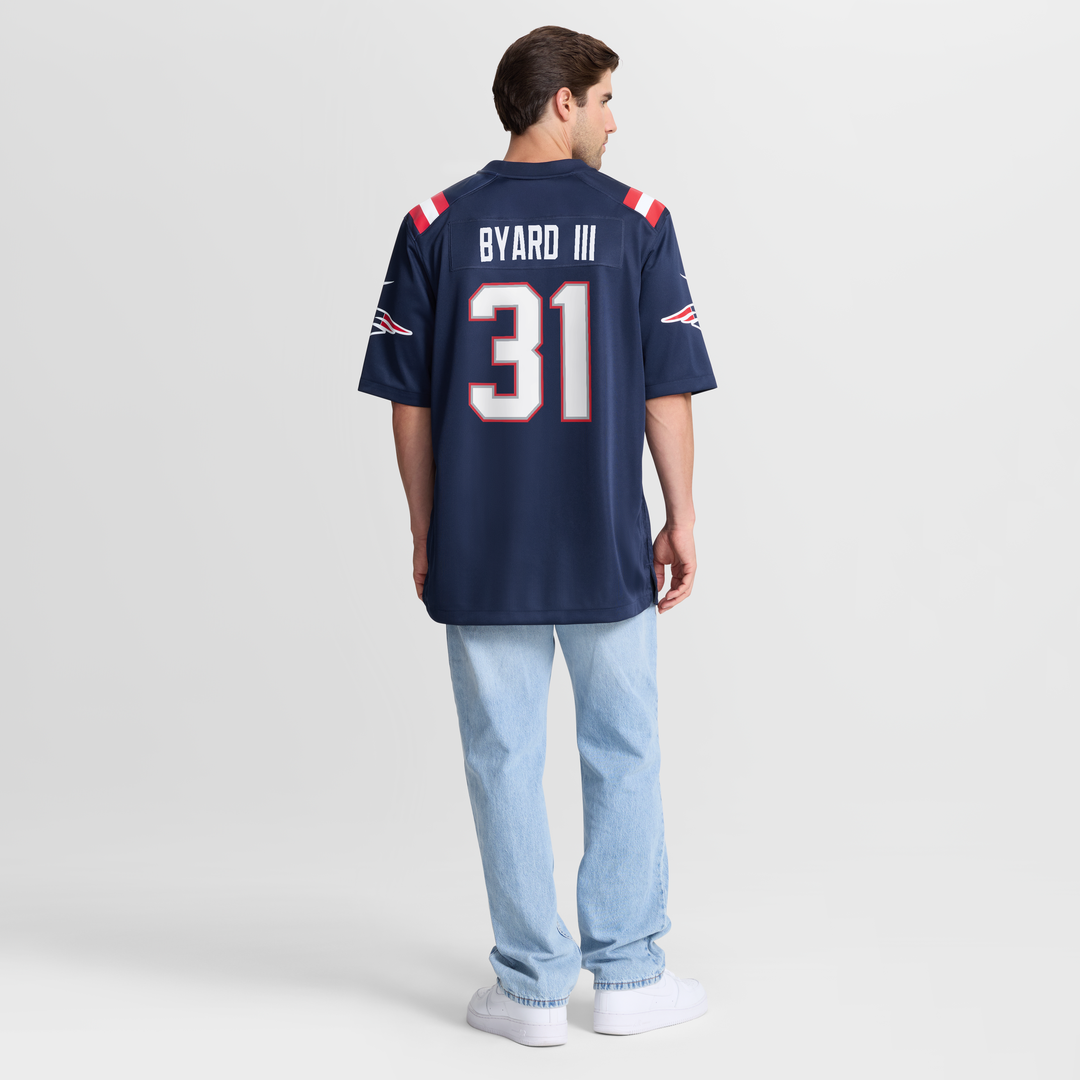 Men's New England Patriots Kevin Byard III Nike Navy Team product image 3