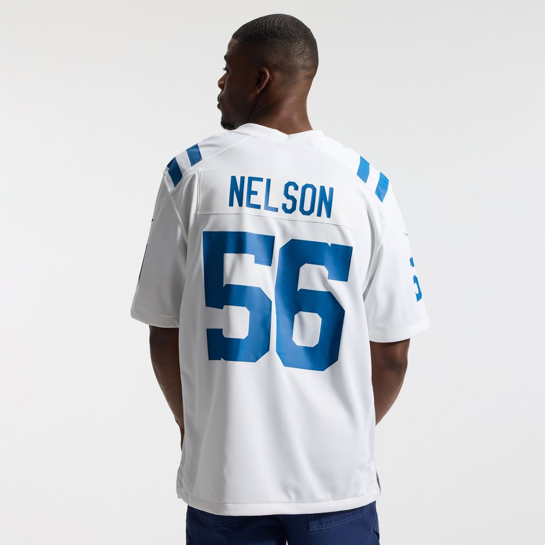 Men's Indianapolis Colts Quenton Nelson Nike White Game product image 16
