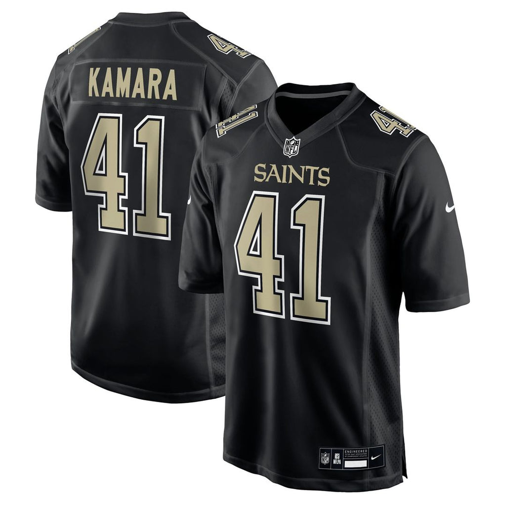 Men's New Orleans Saints Alvin Kamara Nike Carbon Black product image 1