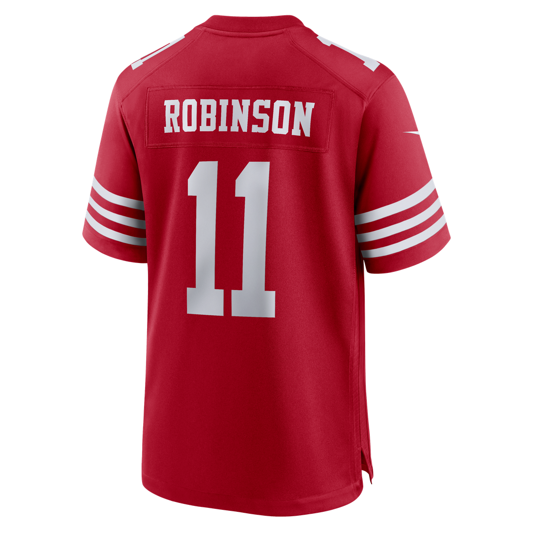 Men's San Francisco 49ers Demarcus Robinson Nike Scarlet product image 5