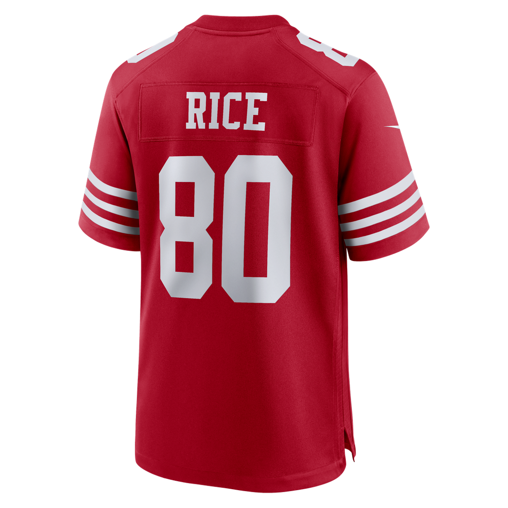 Men's San Francisco 49ers Jerry Rice Nike Scarlet Retired product image 3