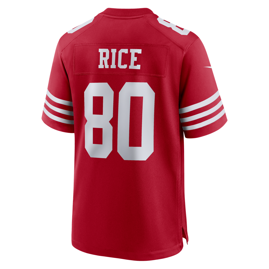 Men's San Francisco 49ers Jerry Rice Nike Scarlet Retired product image 3