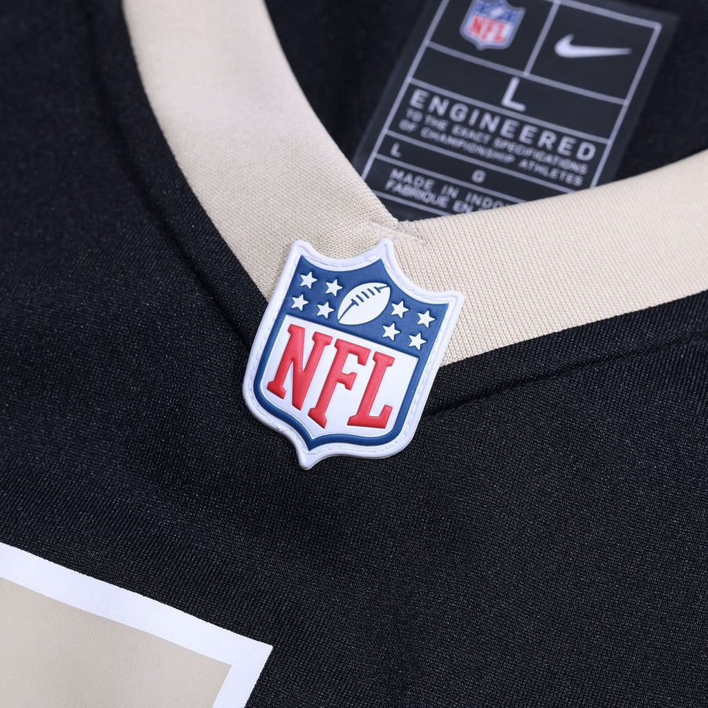 Men's New Orleans Saints Cesar Ruiz Nike Black Player Game product image 4