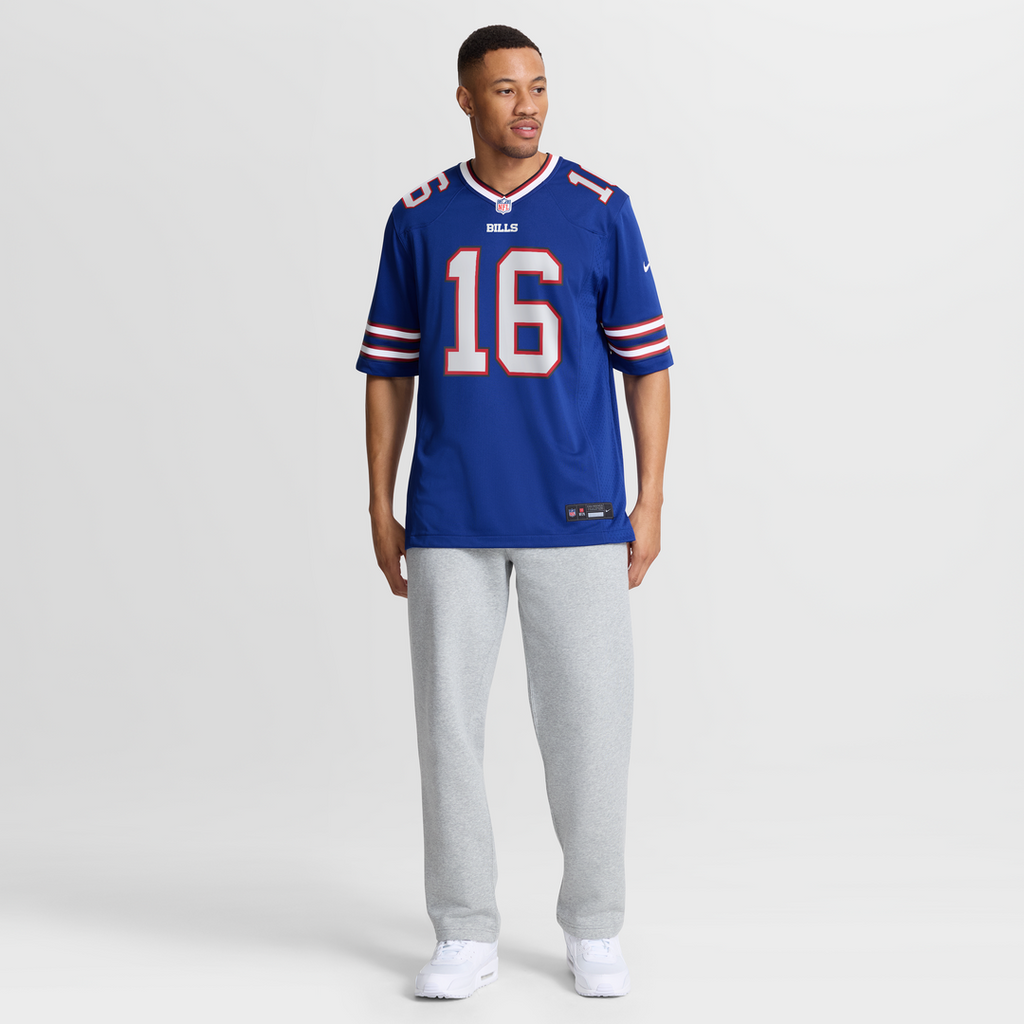 Men's Buffalo Bills Tyler Bass Nike Royal Team Game Jersey product image 4
