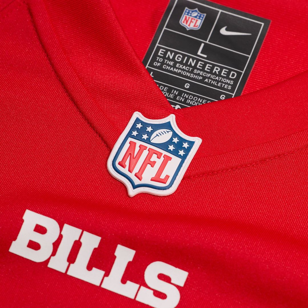 Men's Buffalo Bills Dawson Knox Nike Red Alternate Game product image 4