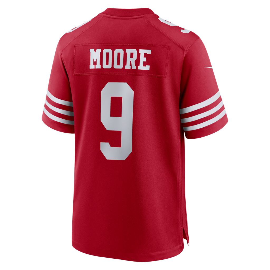 Men's San Francisco 49ers Skyy Moore Nike Scarlet Team Game product image 3