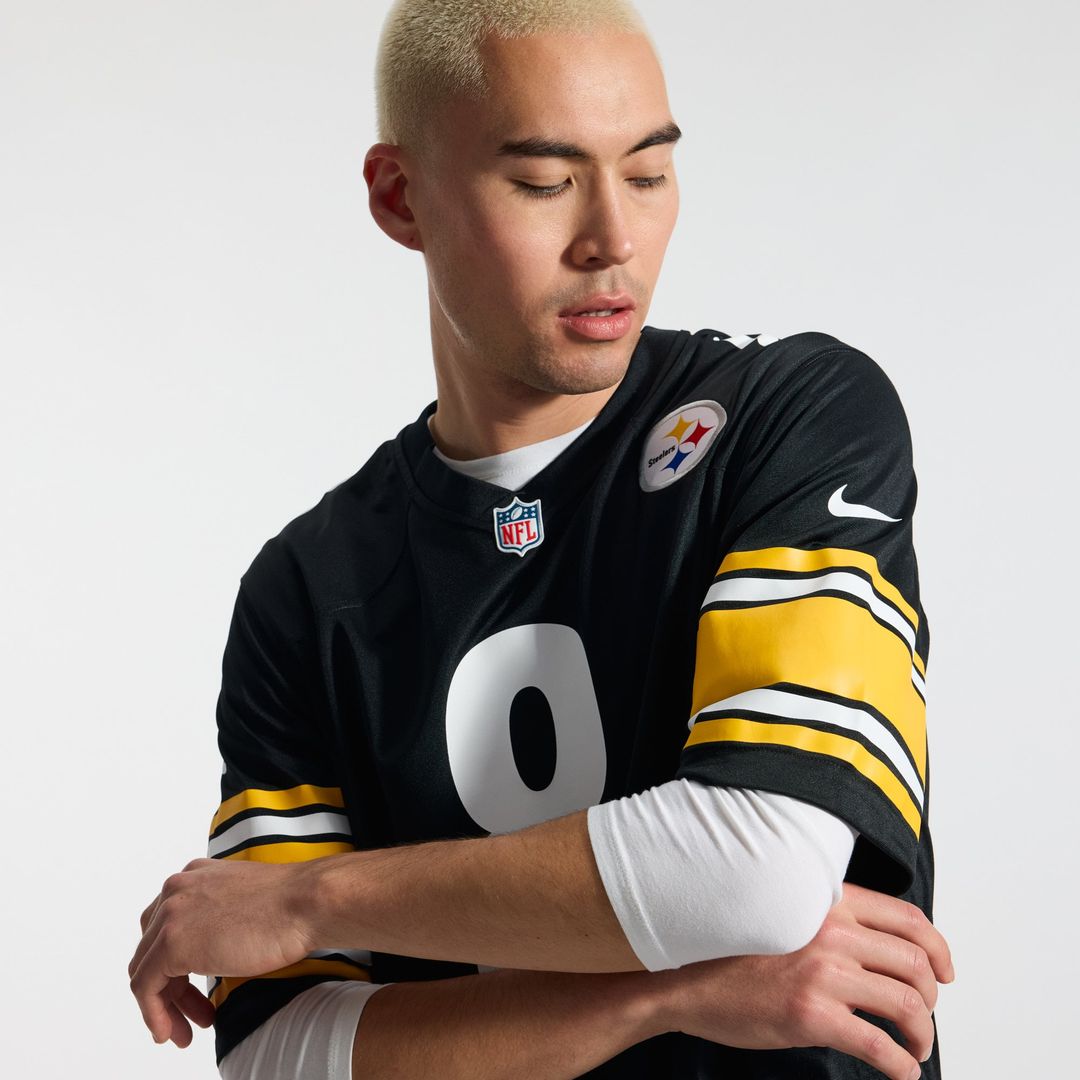 Men's Pittsburgh Steelers Aaron Rodgers Nike Gold Alternate product image 16