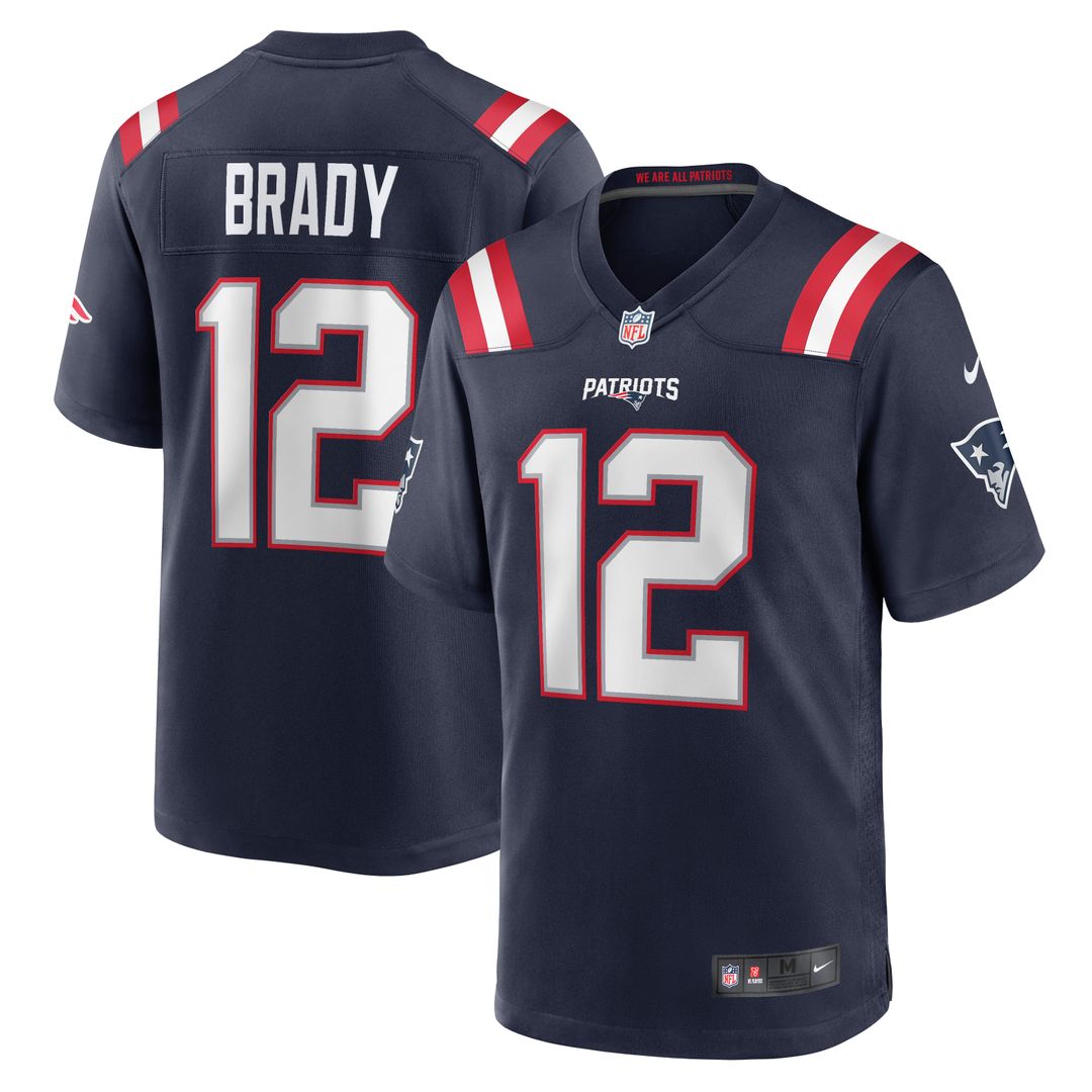 Men's New England Patriots Tom Brady Nike White Retired product image 7