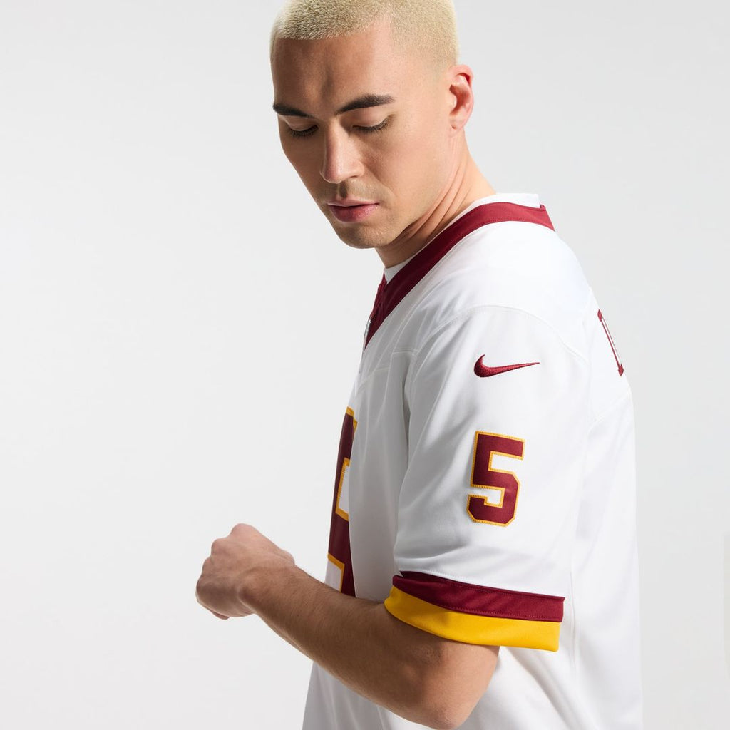 Men's Washington Commanders Jayden Daniels Nike White Vapor product image 20