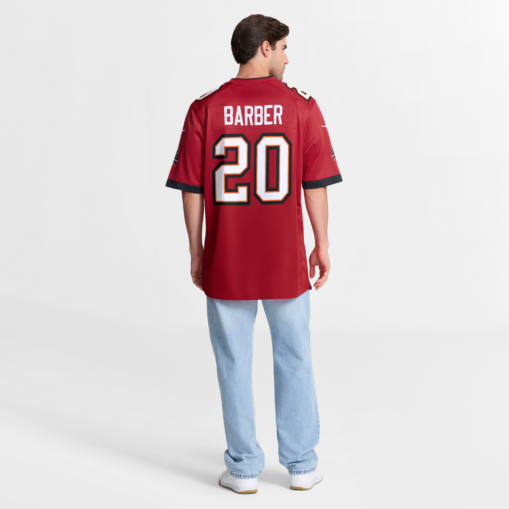 Men's Tampa Bay Buccaneers Ronde Barber Nike Red Game product image 8