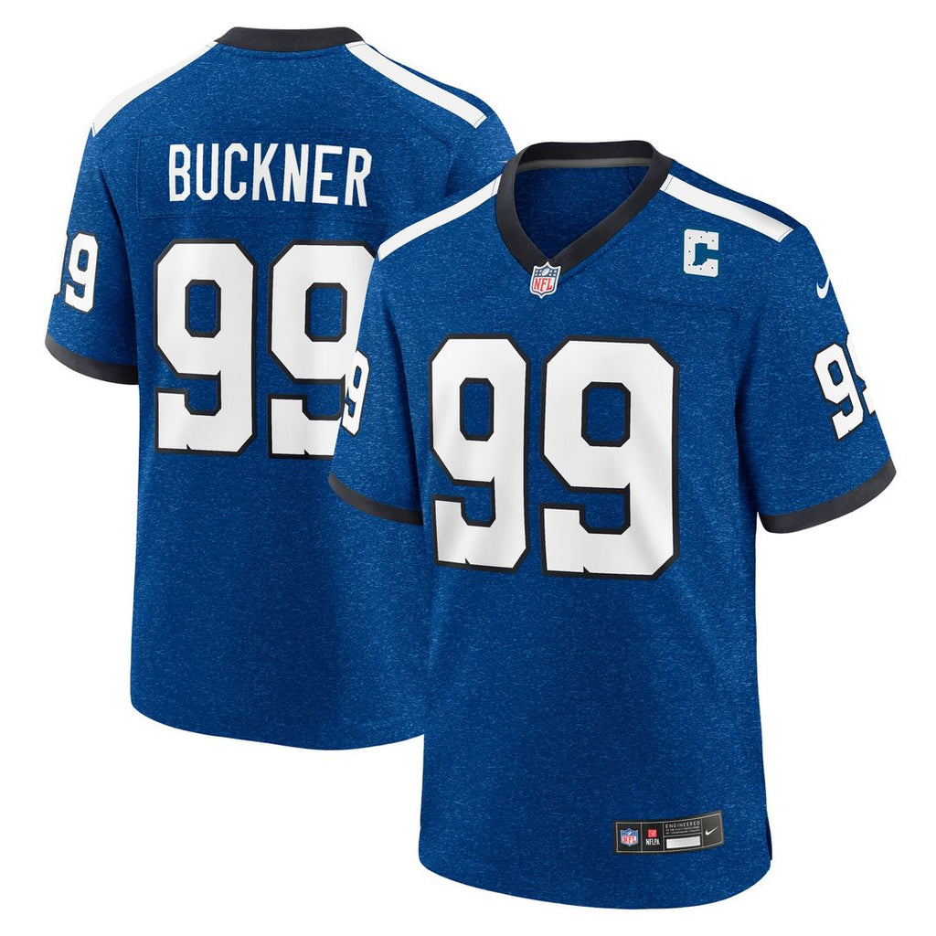 Men's Indianapolis Colts DeForest Buckner Nike Royal Game product image 13