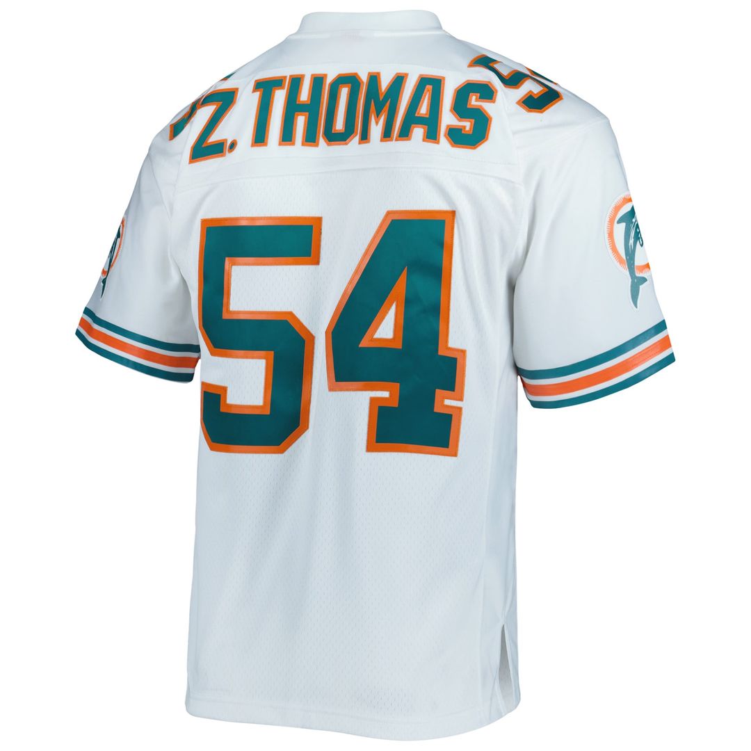 Men's Miami Dolphins Zach Thomas Mitchell & Ness Aqua product image 9