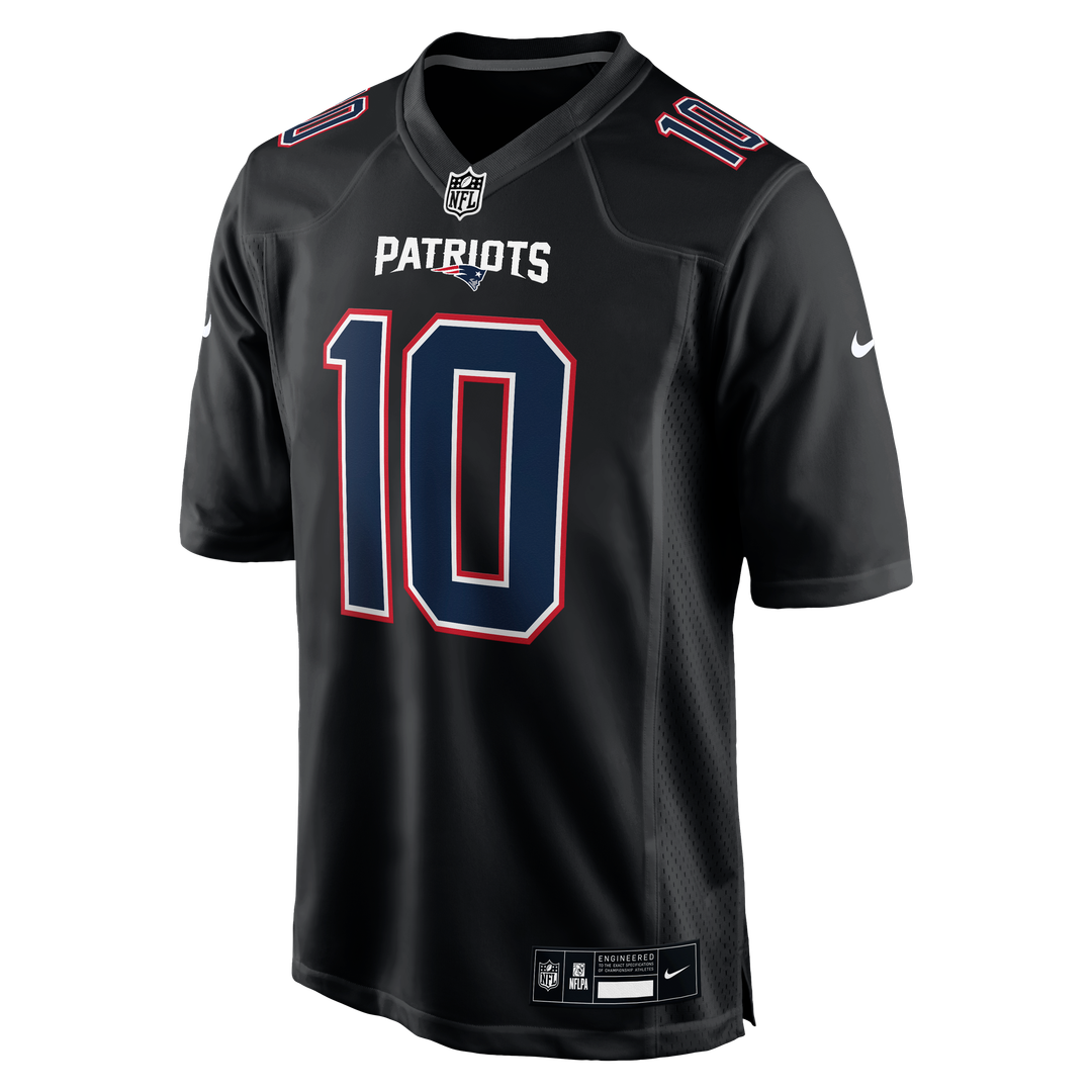 Men's New England Patriots Drake Maye Nike Tundra White product image 7