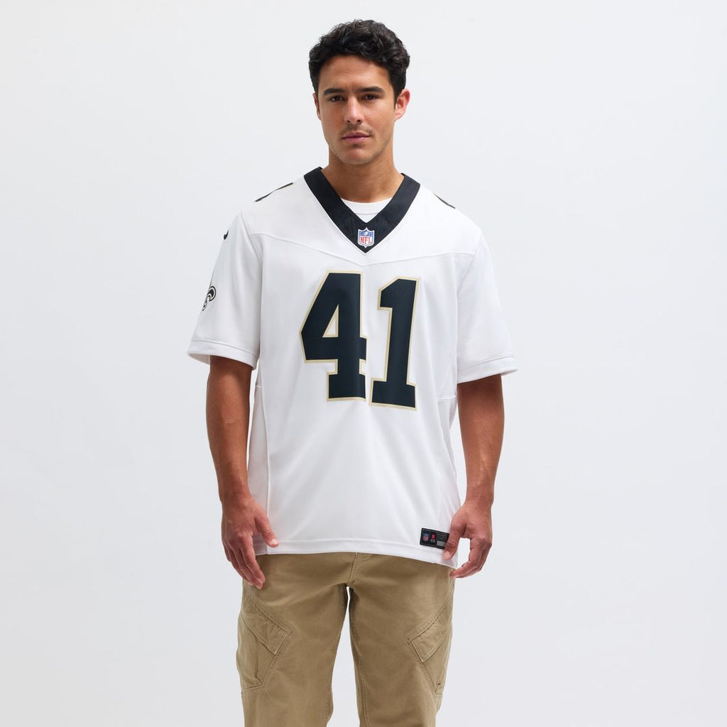 Men's New Orleans Saints Alvin Kamara Nike White Vapor product image 4