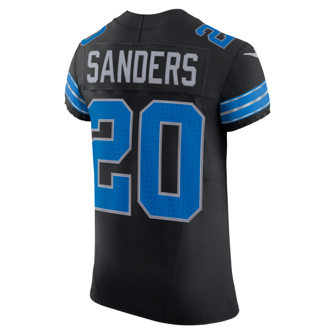 Men's Detroit Lions Barry Sanders Nike Black Alternate product image 3