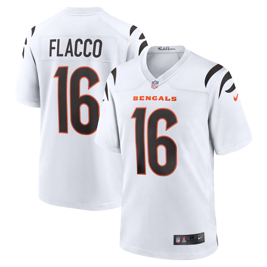 Men's Cincinnati Bengals Joe Flacco Nike Orange Alternate product image 13