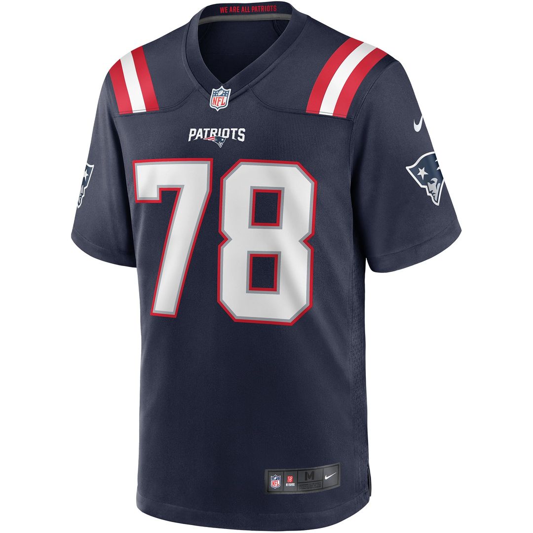 Men's New England Patriots Bruce Armstrong Nike Navy Game product image 2