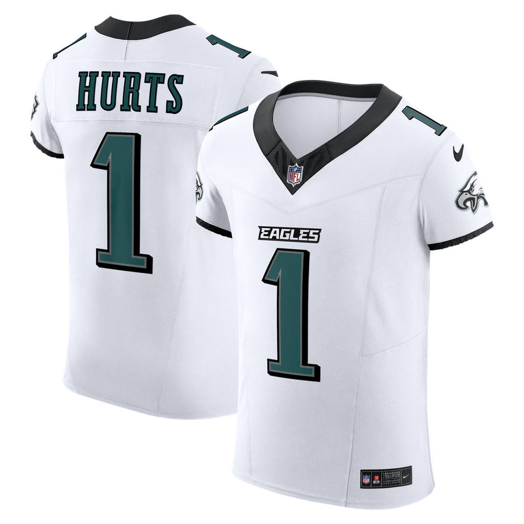 Men's Philadelphia Eagles Jalen Hurts Nike White Vapor product image 1