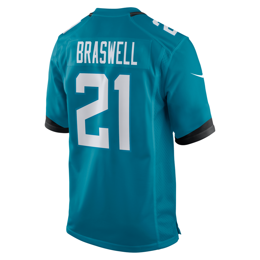 Men's Jacksonville Jaguars Christian Braswell Nike Teal product image 3