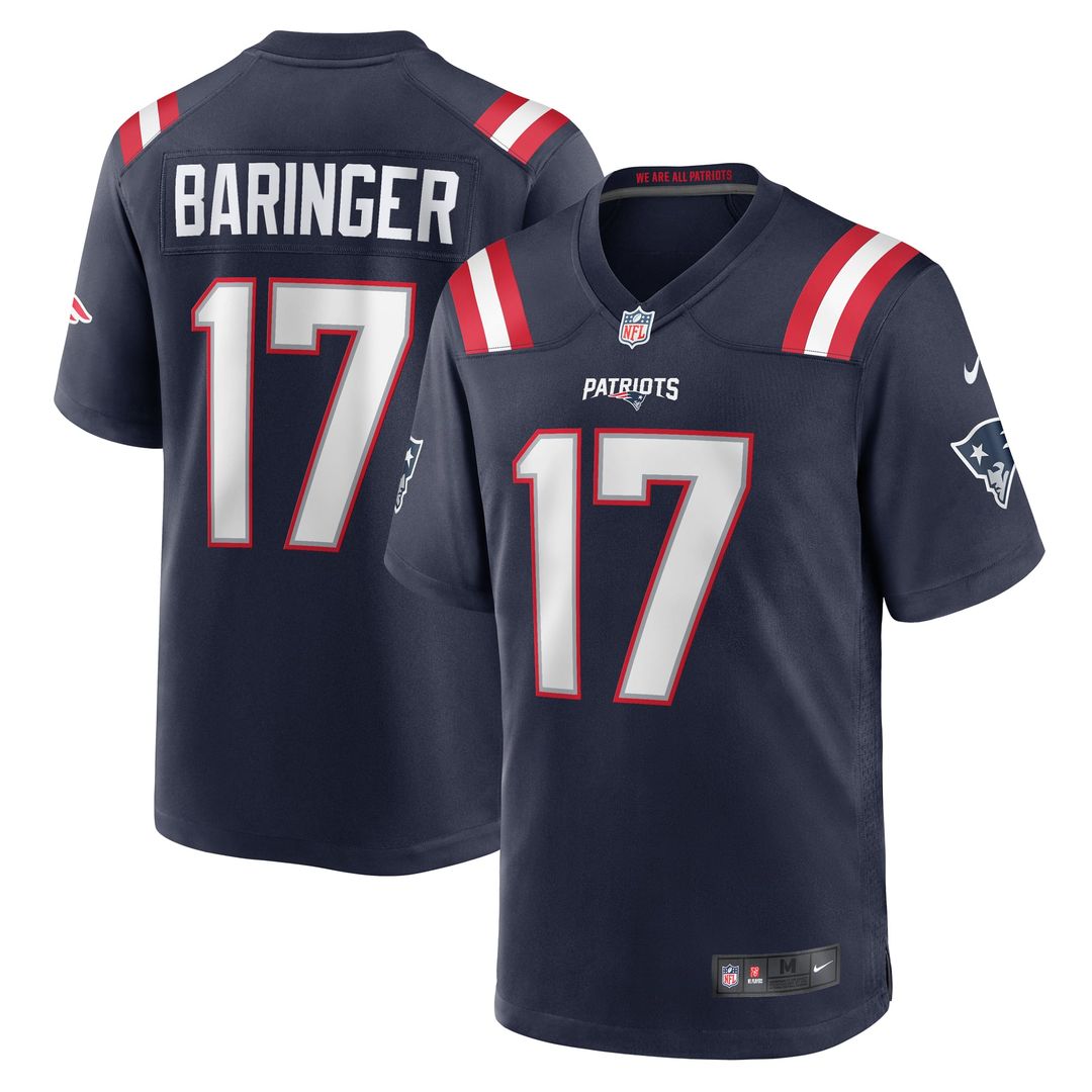 Men's New England Patriots Bryce Baringer Nike Navy Team product image 1
