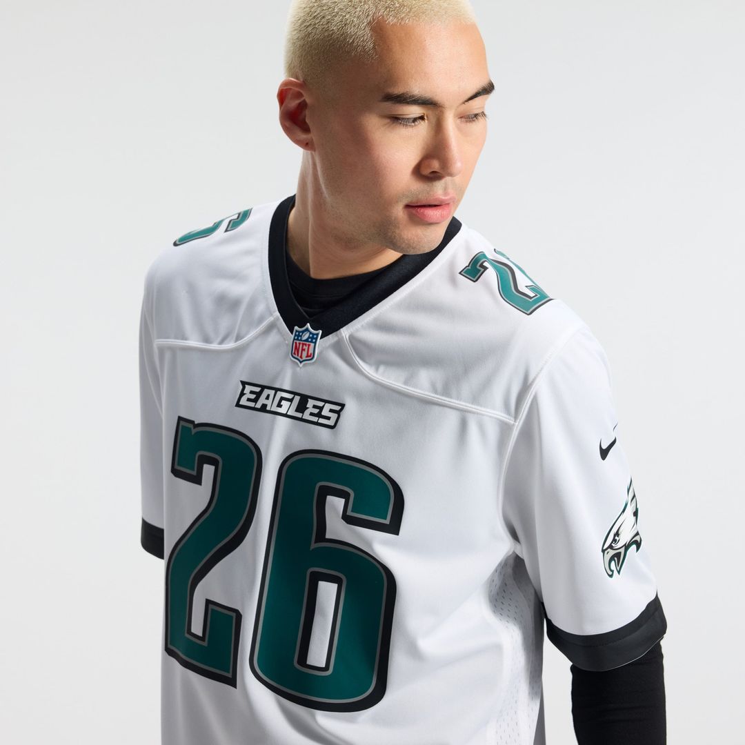 Men's Philadelphia Eagles Saquon Barkley Nike Black product image 22