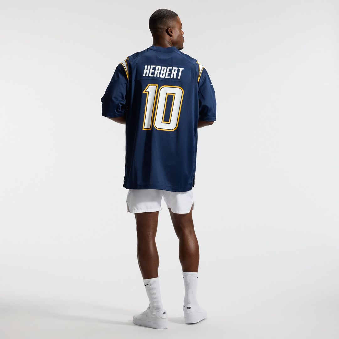 Men's Los Angeles Chargers Justin Herbert Nike Navy product image 5