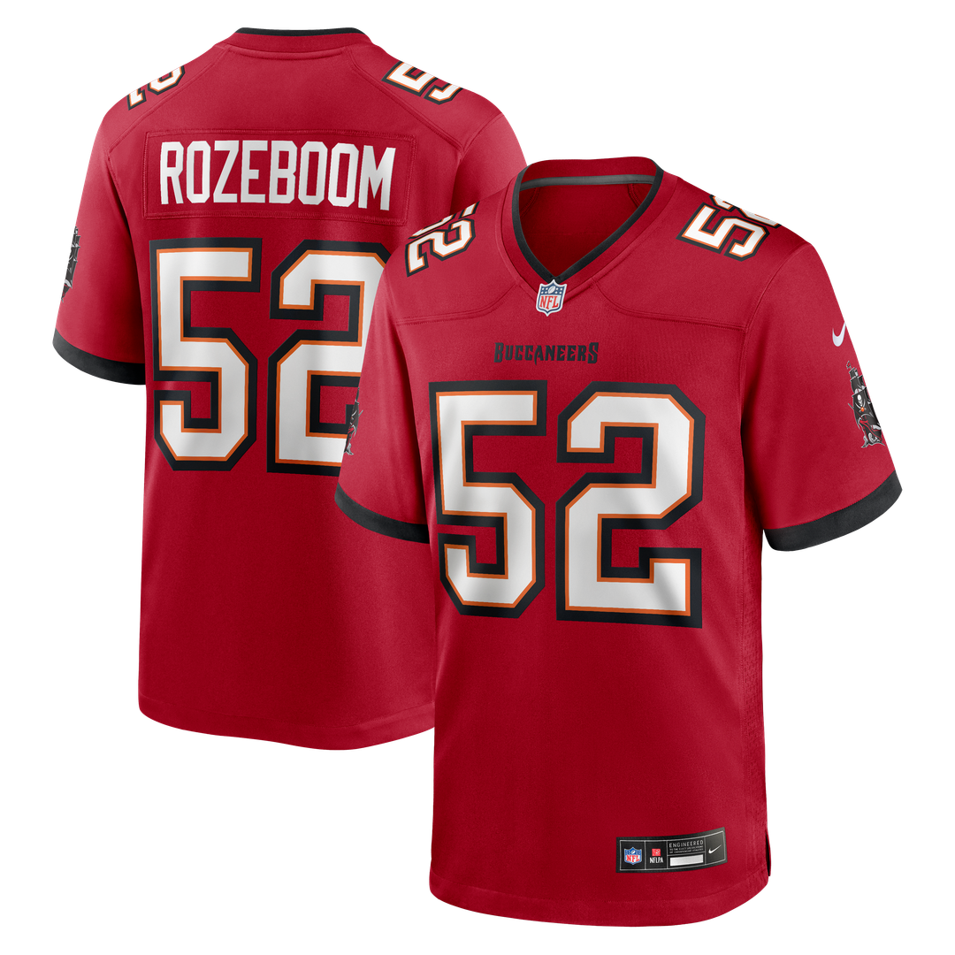 Men's Tampa Bay Buccaneers Christian Rozeboom Nike Red Team product image 1