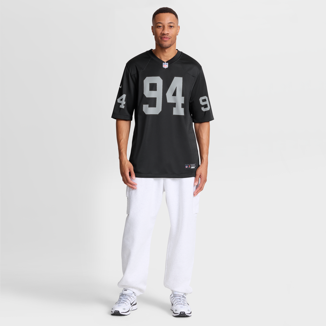 Men's Las Vegas Raiders Christian Wilkins Nike Black Team product image 4