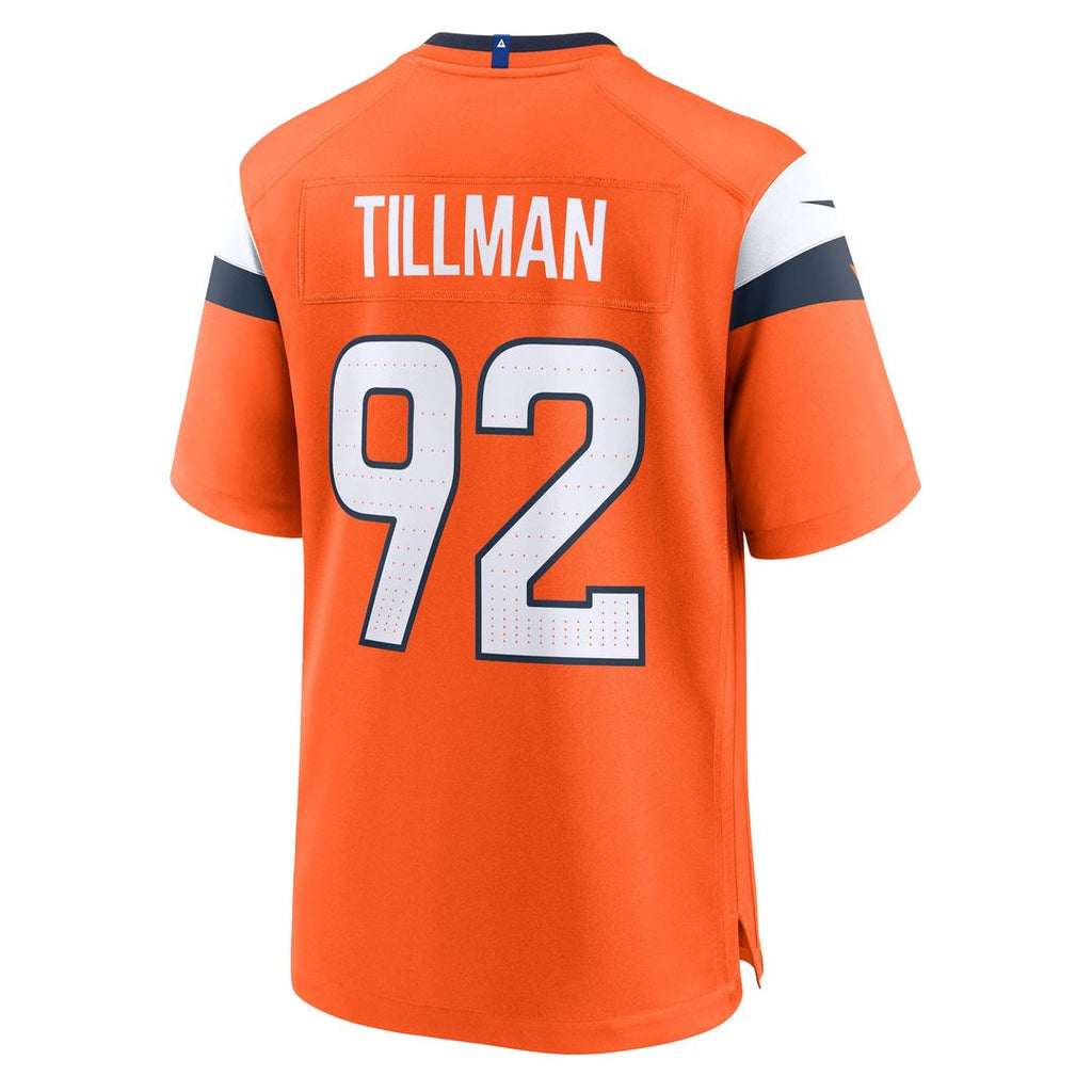 Men's Denver Broncos Dondrea Tillman Nike Orange Team Game product image 3