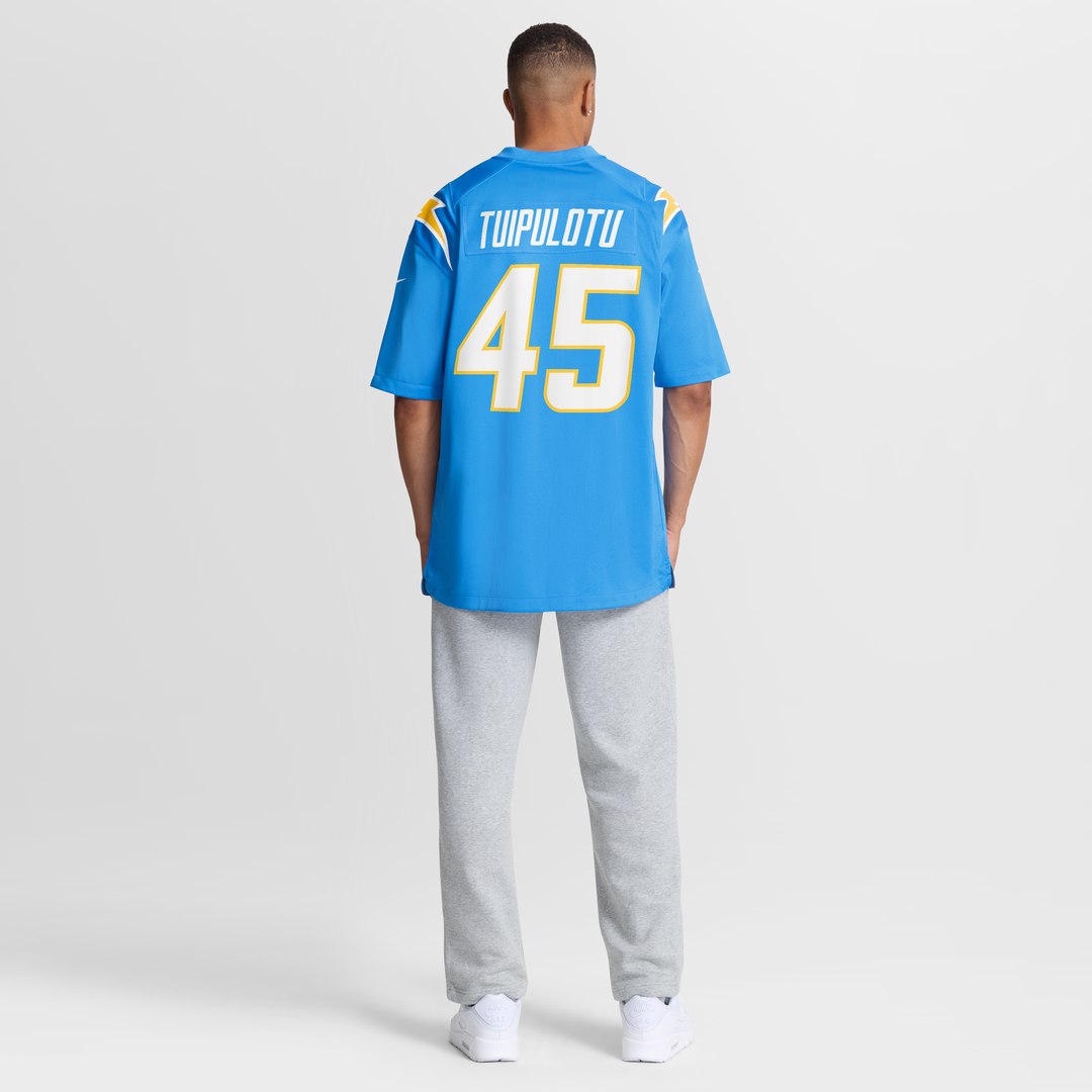 Men's Los Angeles Chargers Tuli Tuipulotu Nike Powder Blue product image 8