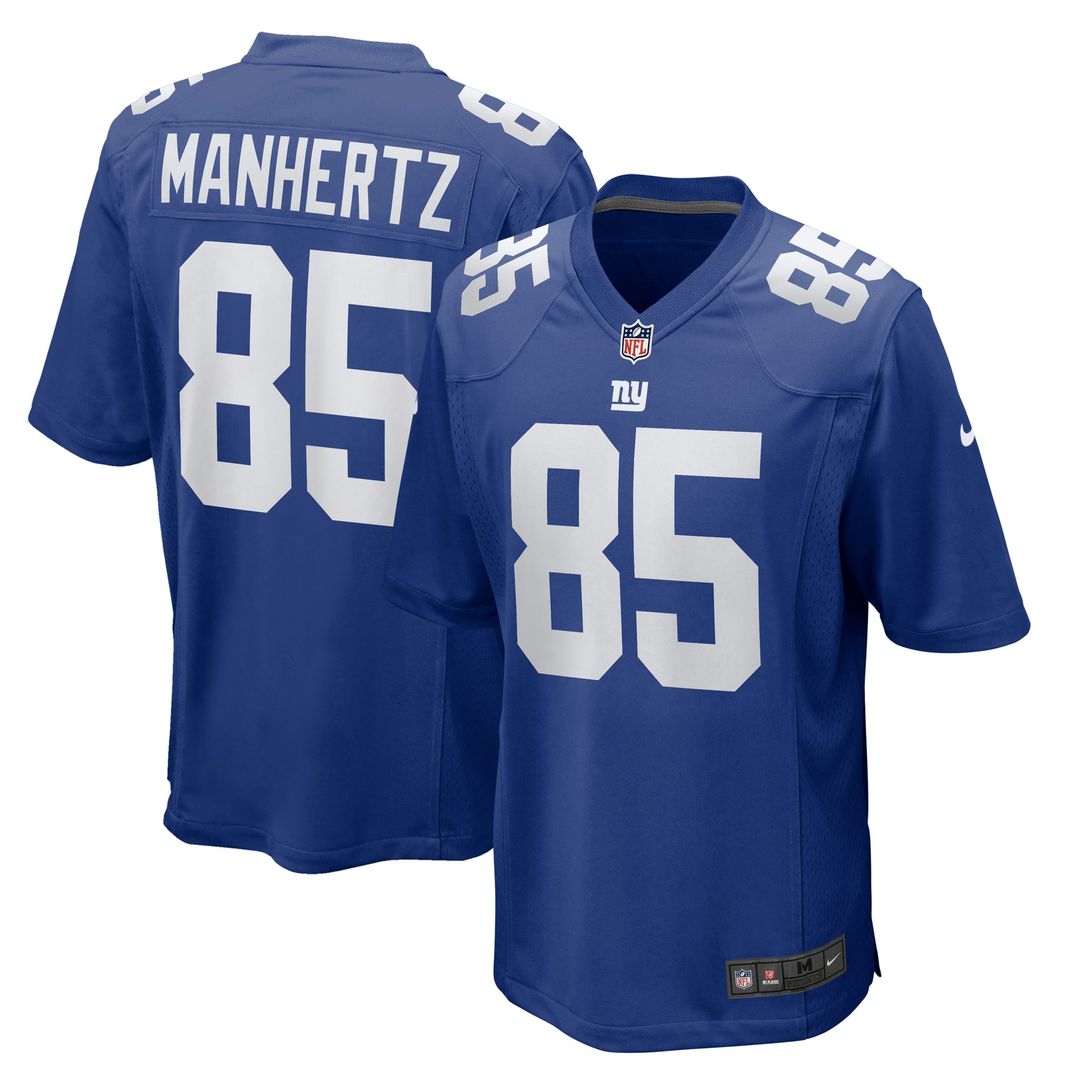 Men's New York Giants Chris Manhertz Nike Royal Team Game product image 1