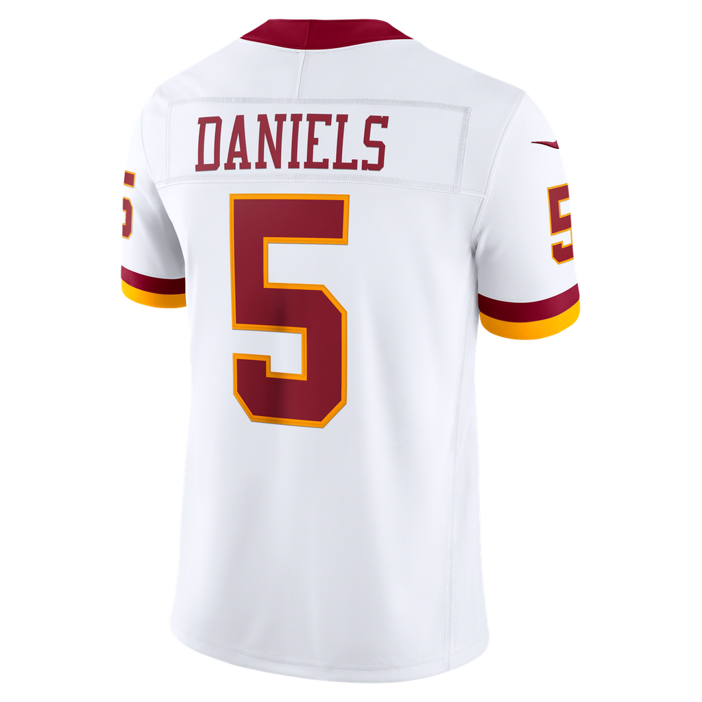Men's Washington Commanders Jayden Daniels Nike White Vapor product image 7