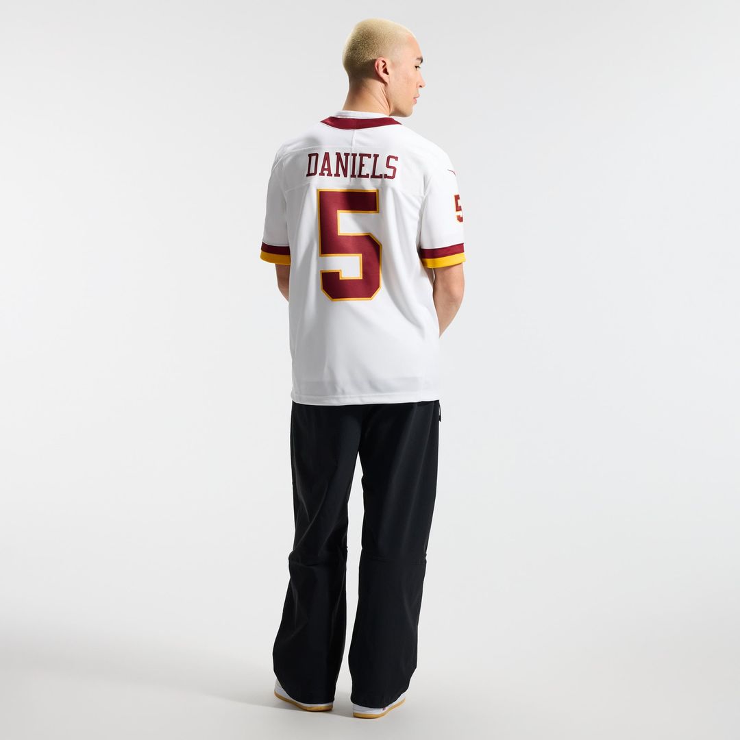 Men's Washington Commanders Jayden Daniels Nike White Vapor product image 17