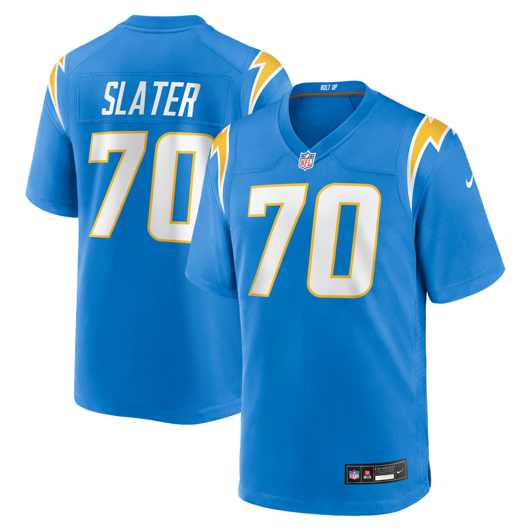 Men's Los Angeles Chargers Rashawn Slater Nike Powder Blue product image 1