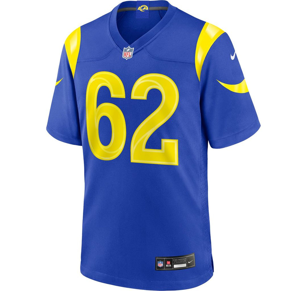 Men's Los Angeles Rams Payton Zdroik Nike Royal Game Jersey product image 2