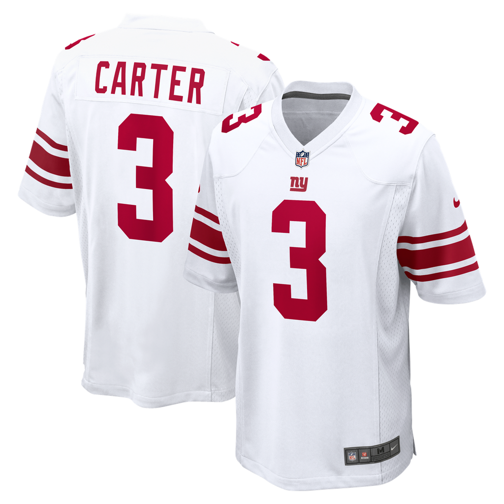 Men's New York Giants Abdul Carter Nike White Game Jersey product image 1