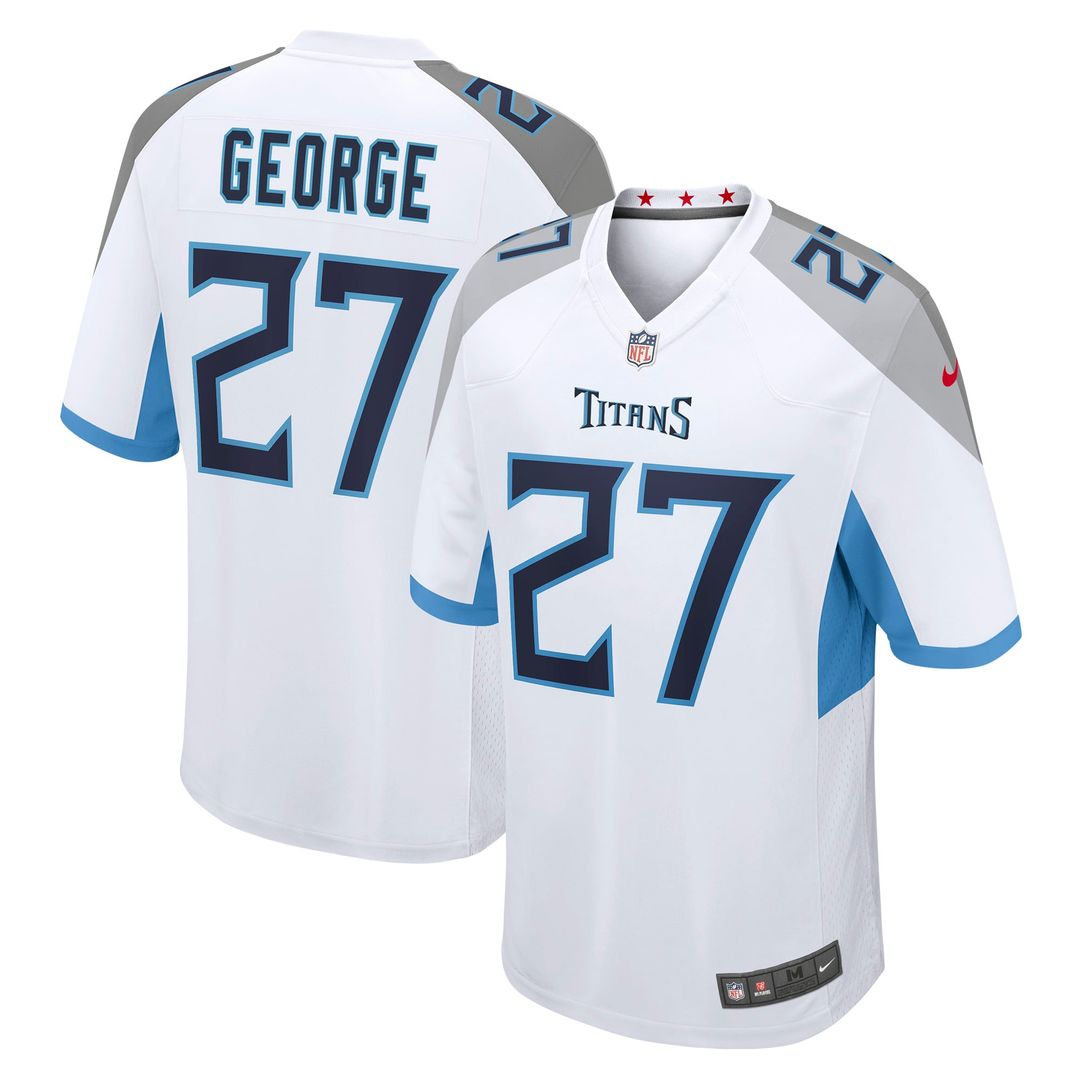 Men's Tennessee Titans Eddie George Nike White Retired product image 1