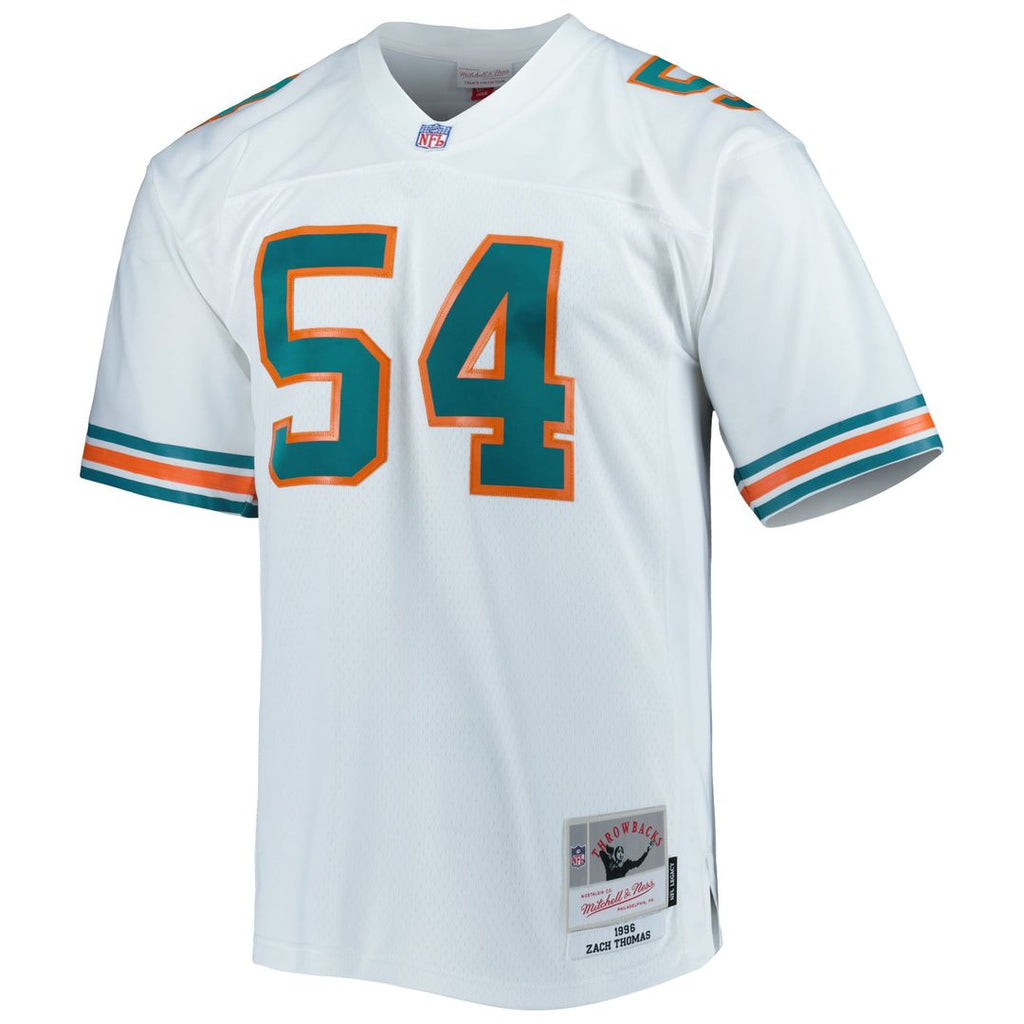 Men's Miami Dolphins Zach Thomas Mitchell & Ness Aqua product image 8