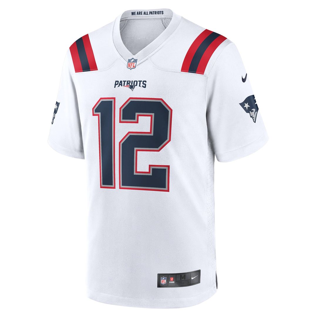 Men's New England Patriots Tom Brady Nike White Retired product image 5