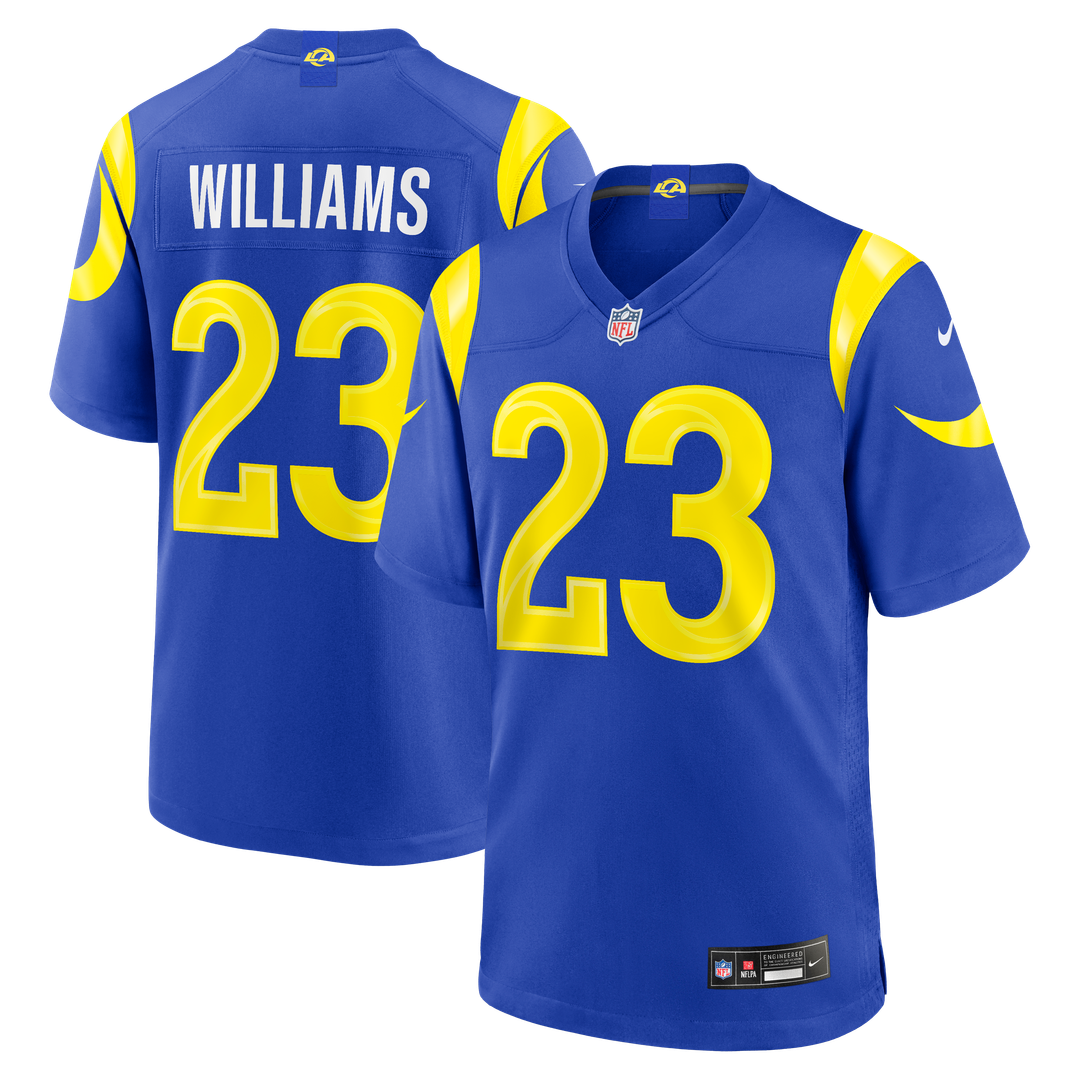 Men's Los Angeles Rams Kyren Williams Nike Royal Team Game product image 1