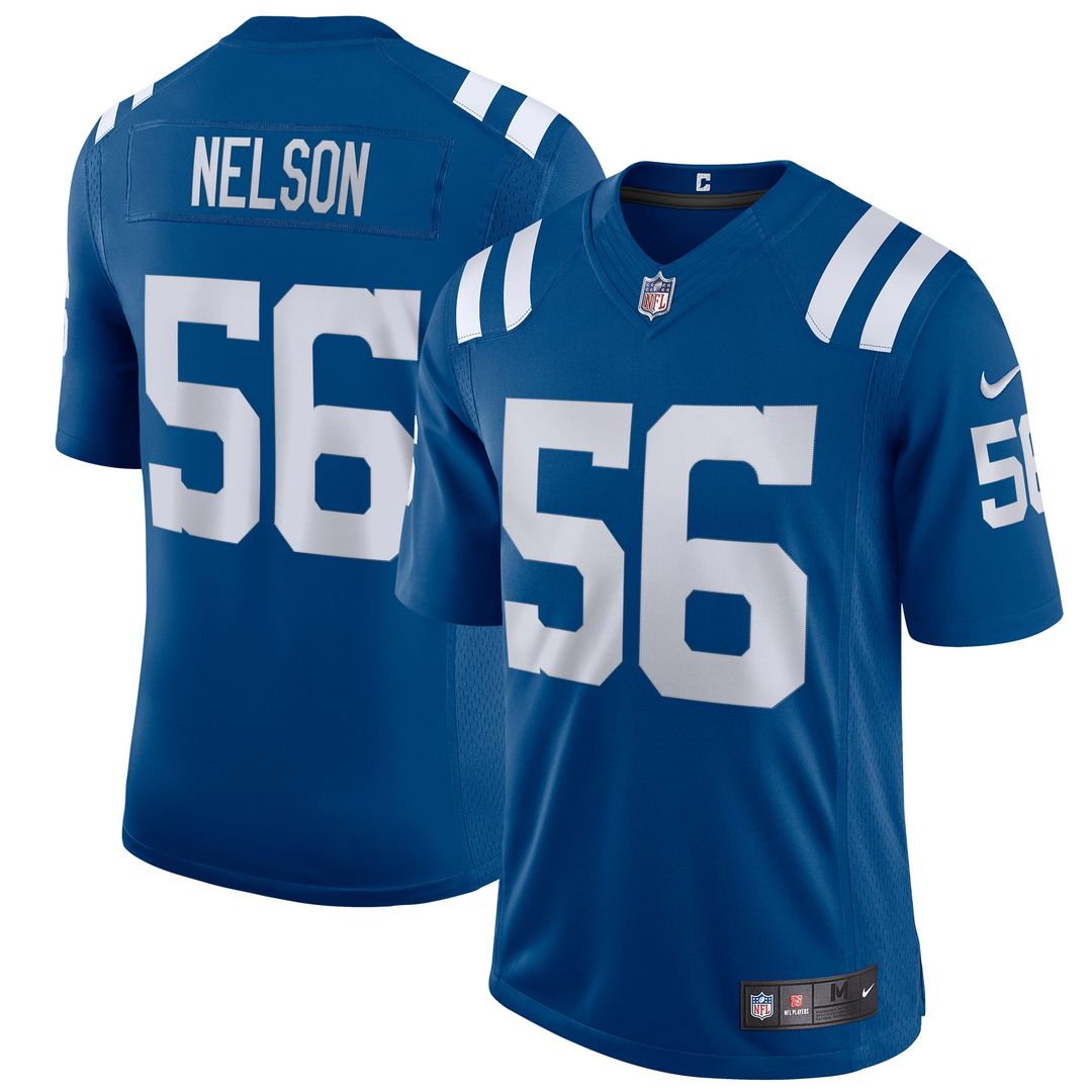 Men's Indianapolis Colts Quenton Nelson Nike Royal Vapor product image 1