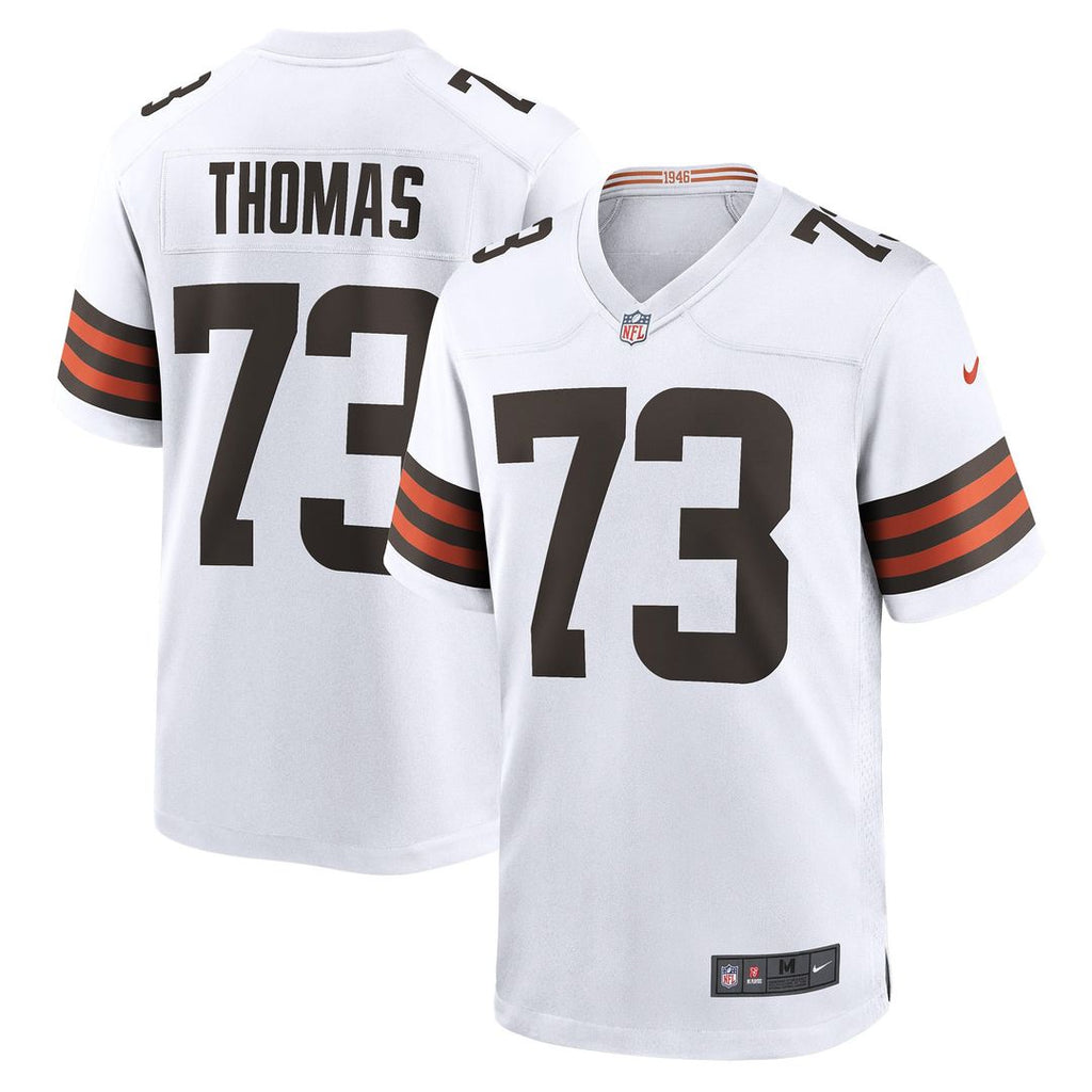 Men's Cleveland Browns Joe Thomas Nike Brown Retired Game product image 17