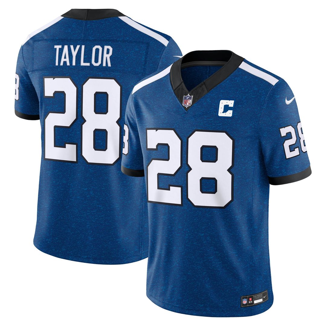 Men's Indianapolis Colts Jonathan Taylor Nike Royal product image 1